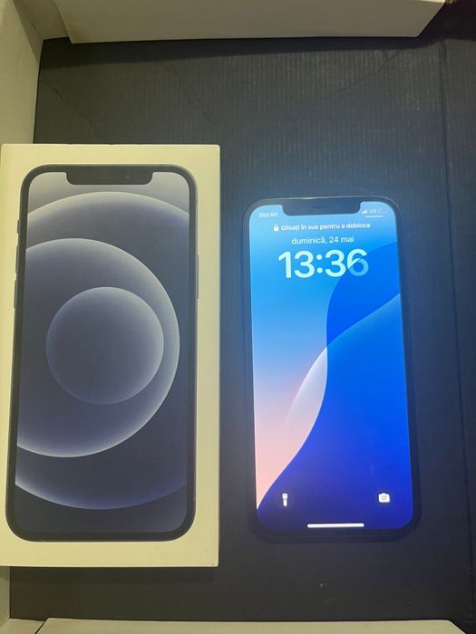 Iphone12,64GB merge foarte bine ,are uzuri din cauza ca e folosi