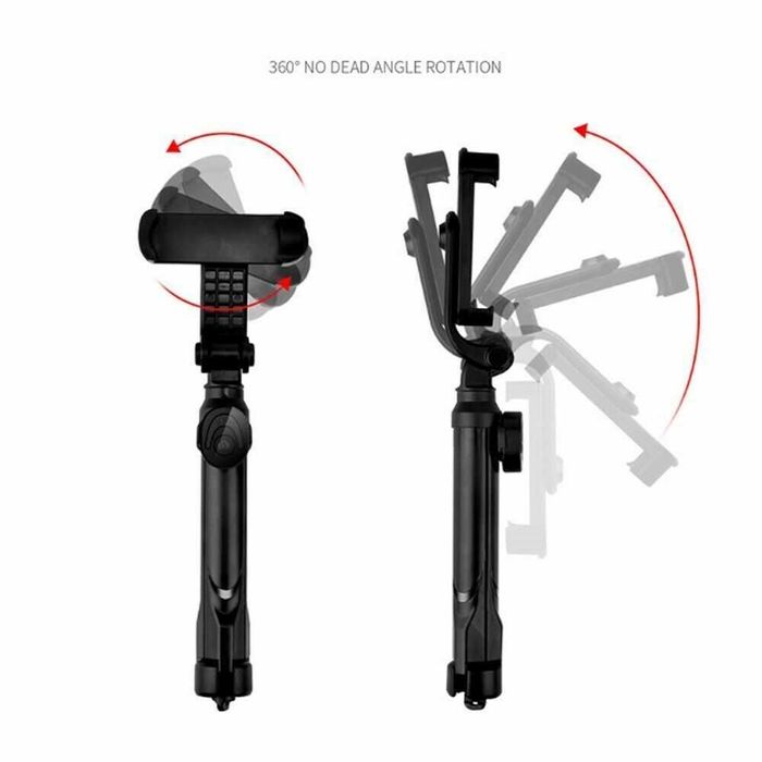 Selfie Stick Trepied telecomanda bluetooth iPhone X, Samsung. Nou!