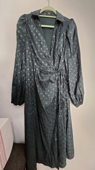 Rochie ocazie verde închis