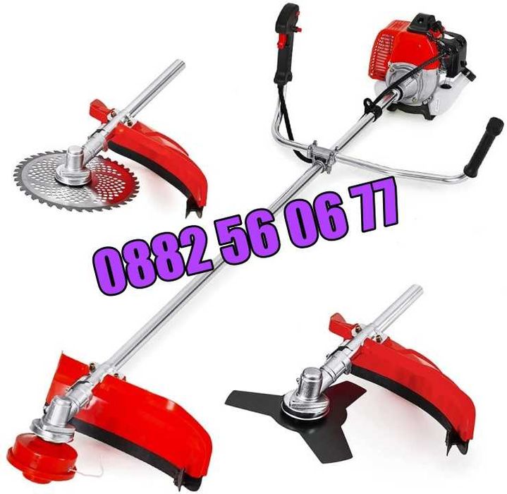 Моторна коса тример 74 куб./ храсторез, бензинов тример + самар