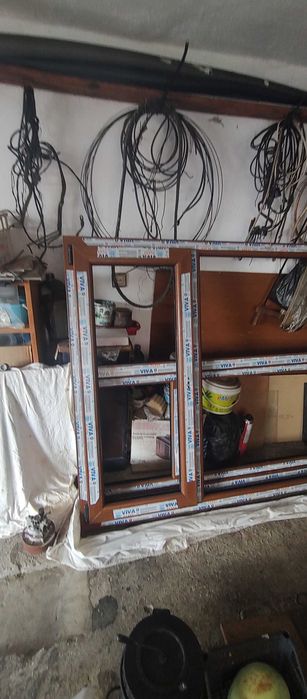 PVC дограма VIVA plast златен дъб