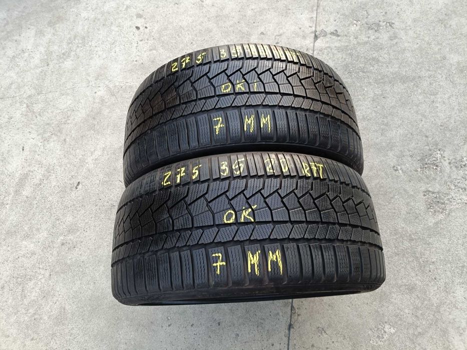 Doua anvelope iarna 275 35 20 continental wintercontact TS 860S run flat