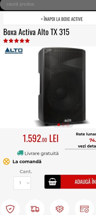 Set Alto active tx 315