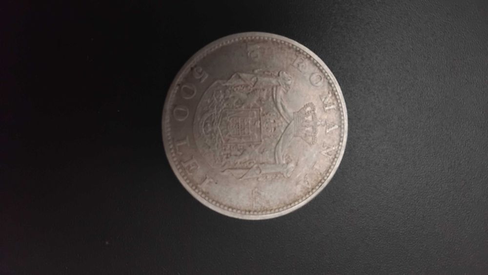 Moneda rara argint 1944 mihai 1 regele romanilor