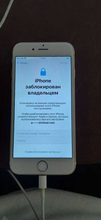 iPhone 6s 64 Gb iCloud