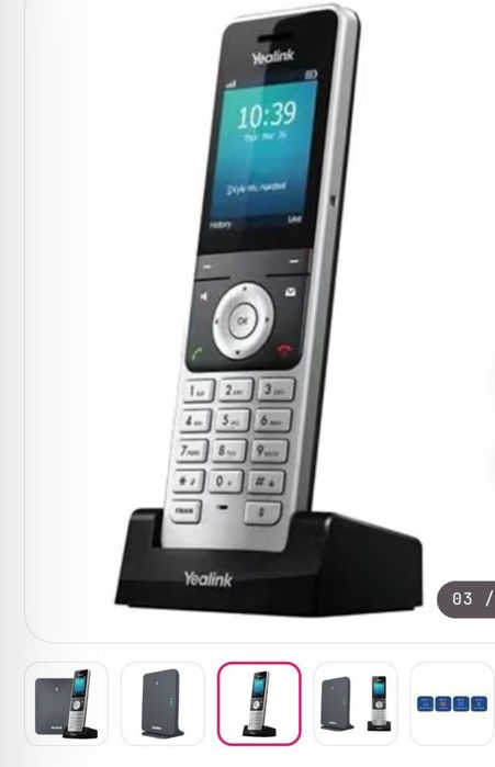 Yealink W60P IP-simsiz telefon.