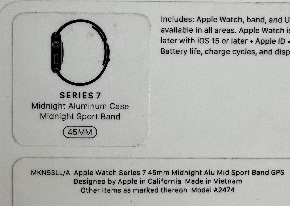 Apple Watch Series 7 45mm GPS Original