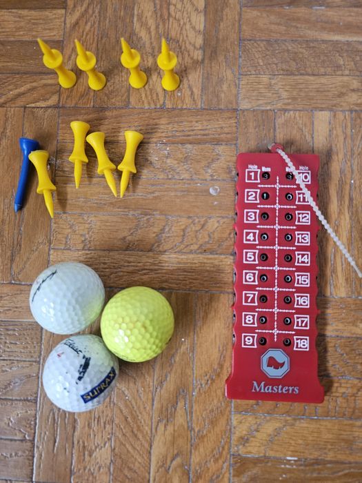 Set complet golf titleist geanta accesorii