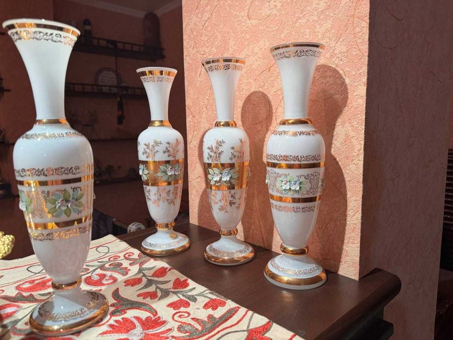 Винтаж. ЧССР. Bohemian вазы.