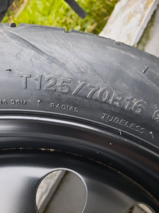 Rezerva slim Vw-Seat-Skoda-Audi r16