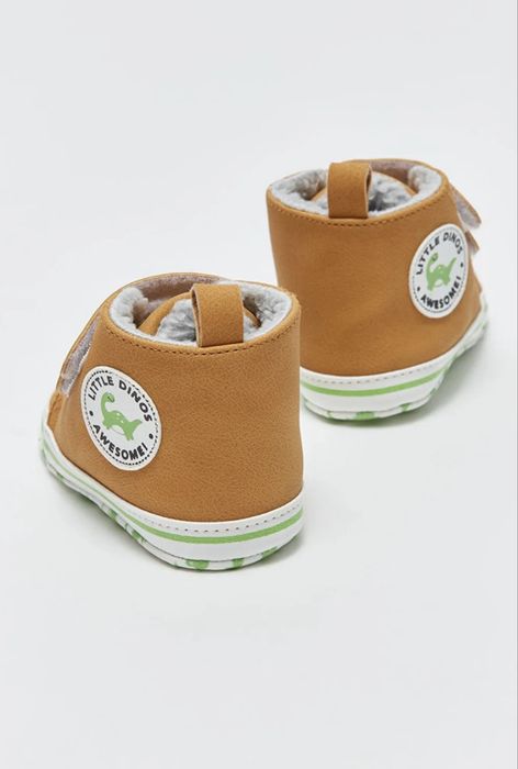 Утеплённые пинетки 16р 10,5см