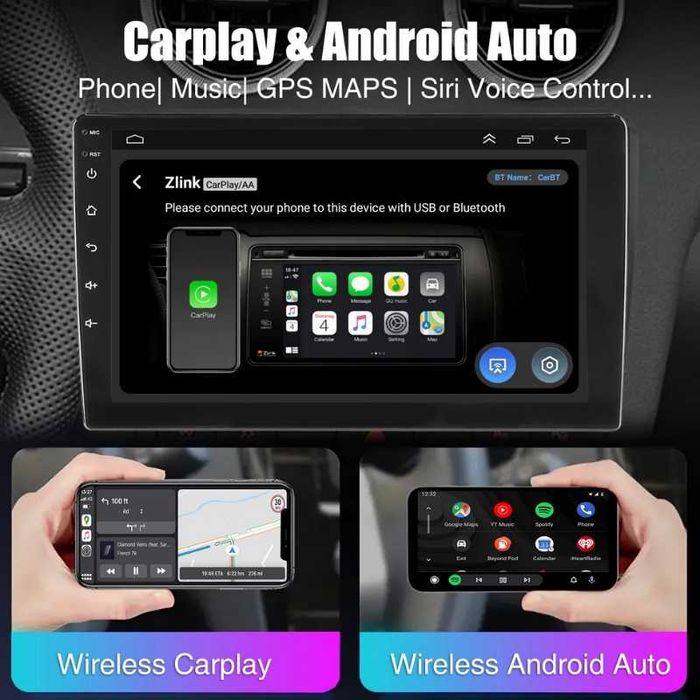 9” 2-DIN 6/128GB  Android’14 Mercedes A/B Class W169 W639 W245 Vito