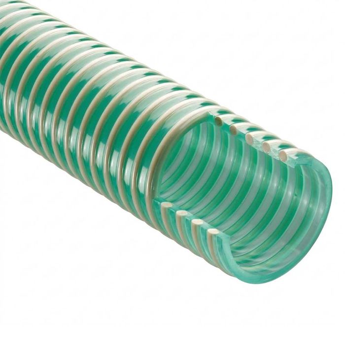 Furtun Absorbție și Refulare 1” (25mm) – Rolă 30m, Spirală PVC Rigidă