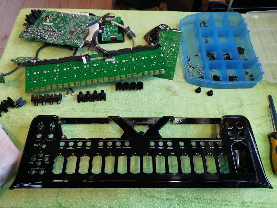 Mentenanta/Igienizare/Reparatii/Resoftari Acordeoane Roland Fr7x/FR8x