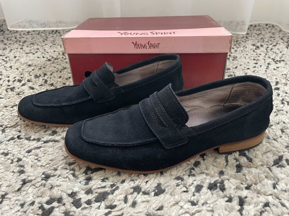 Mocasini / Pantofi Piele Intoarsa Masura 40