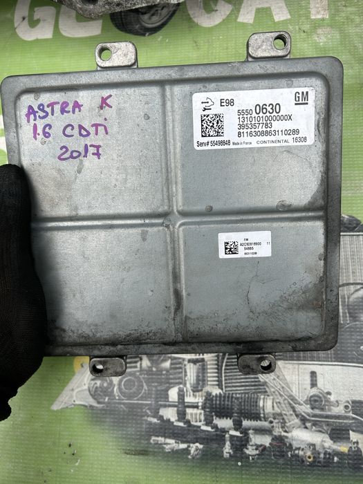 Calculator  motor Opel Astra K 1.6 cdti 2017