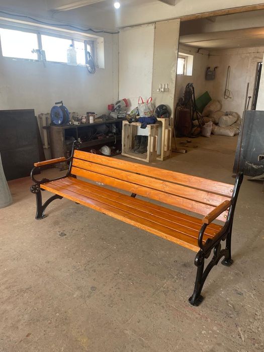 Скамейка ножки алюминий