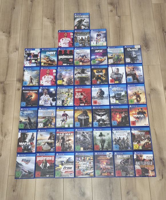 46-броя игри за Playstation 4