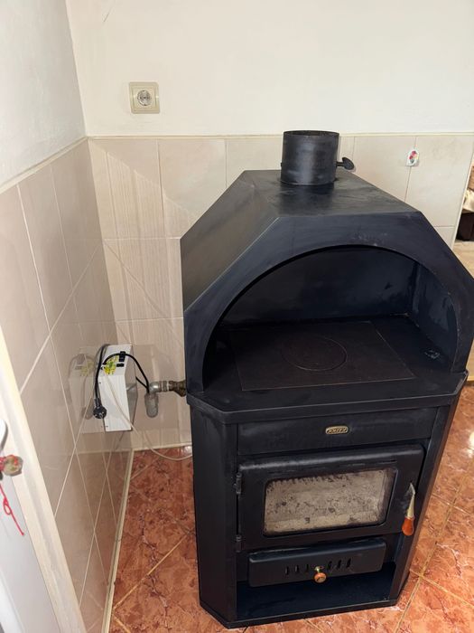 Голяма камина с водна риза Prity + мотор/помпа-Кърджали