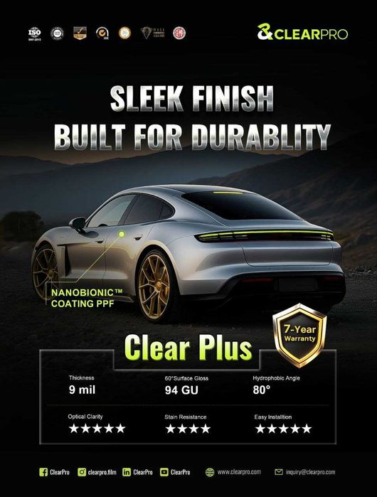 Брони плёнка CLEARPRO