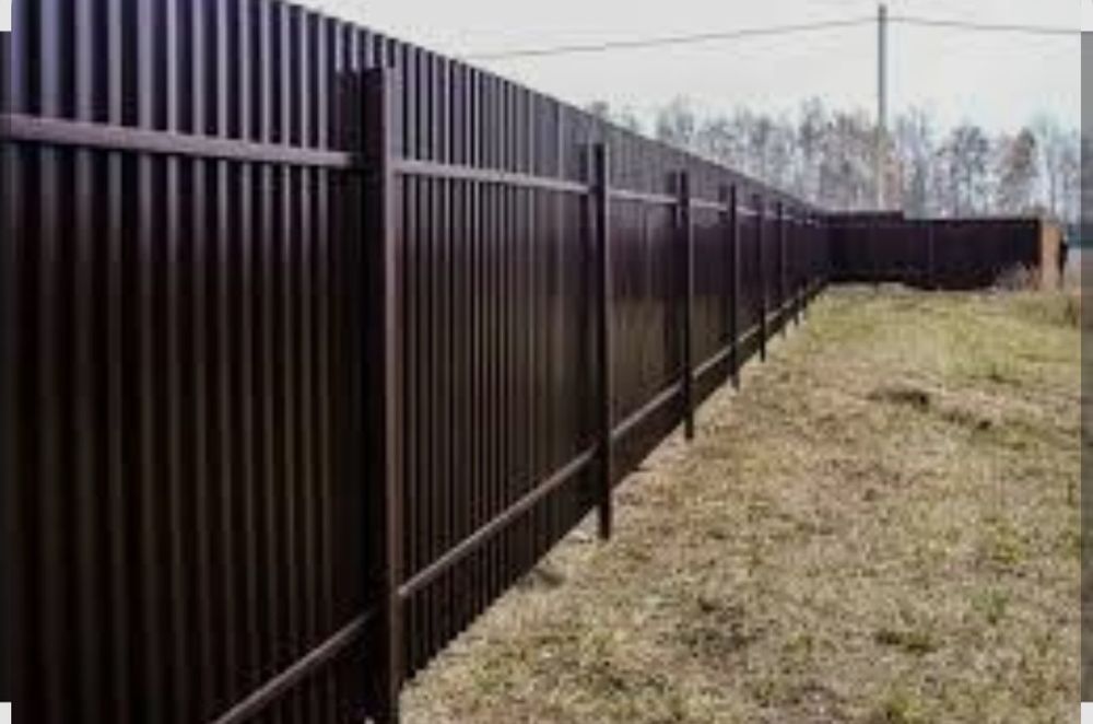 Установка заборов