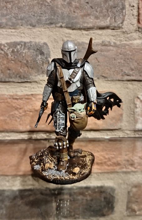 Mandalorian with Baby Yoda