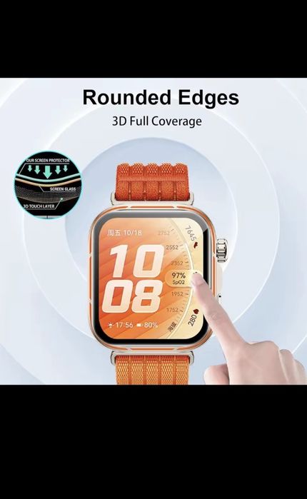 Folie hydrogel flexibil  Huawei Watch GT2/3/4/5/6PRO & Huawei Watch Fit 3/4/5