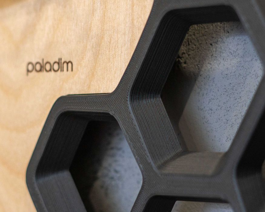 Оригинален Стенен Часовник "Клетка", Подарък за Дома от Paladim Studio