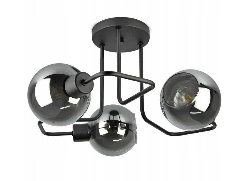 LEDO-337 лампа за таван 3xE27 алуминий с огледален ефект - 832-R3 G