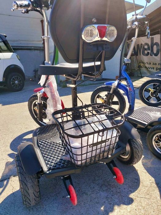 Електрически Триколки с задно задвижване 1200W MaxMotors А3+