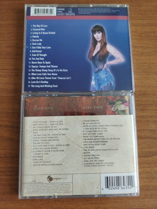Три компакт диска на CHER