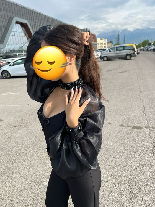 Балеро-накидка, ручная работа