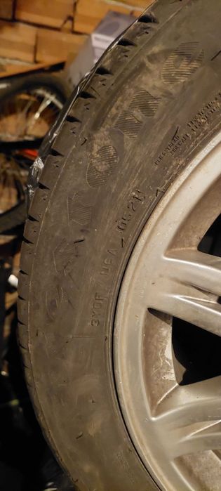 Гуми карани не повече от500 км