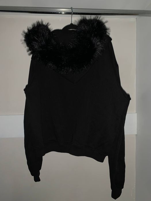 черная зипка с мехом