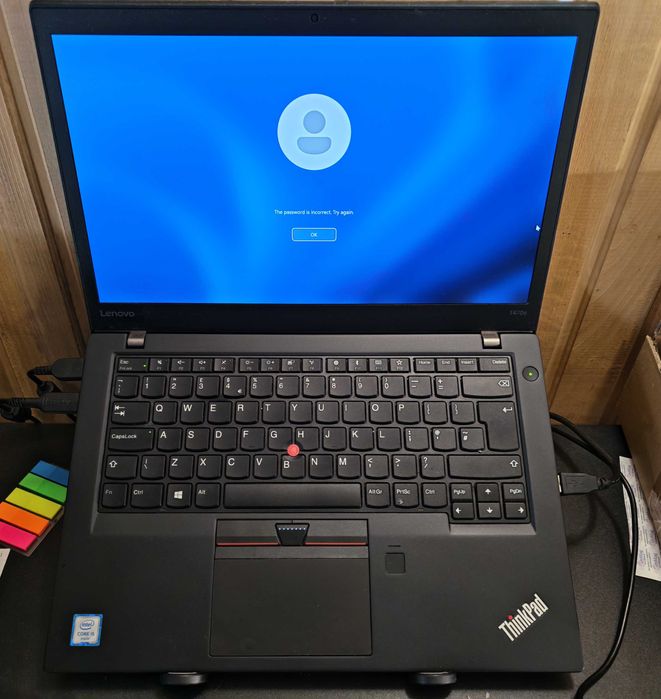 Служебен лаптоп Lenovo T470s