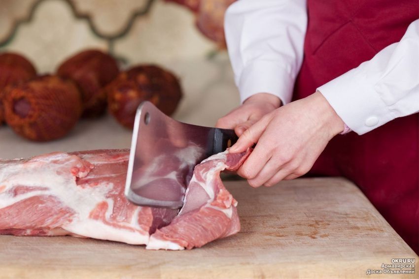 Услуги по рубке мяса