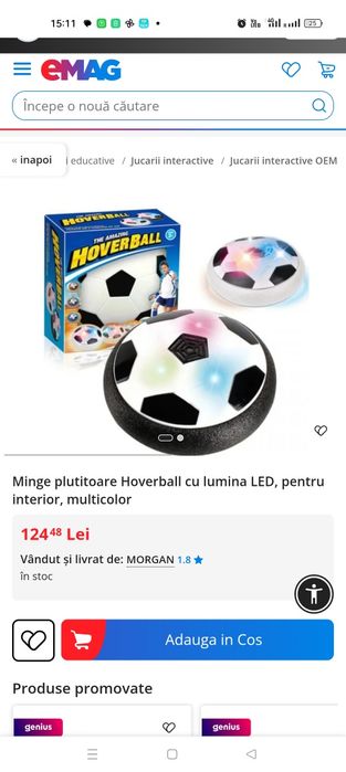 Minge plutitoare cu lumini led