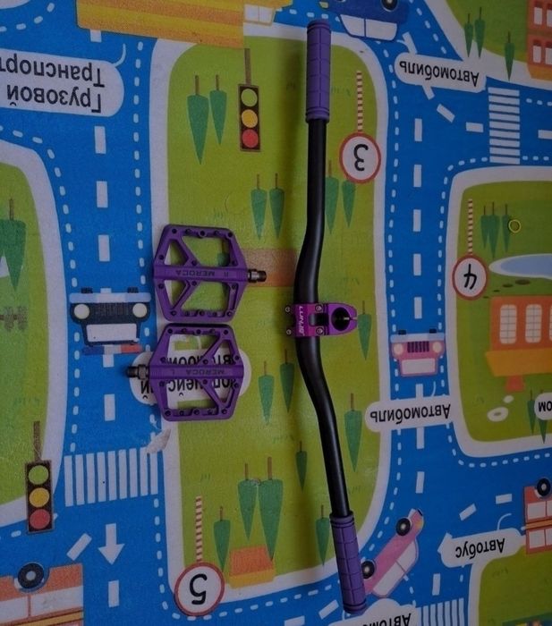 Руль, вынос, педали