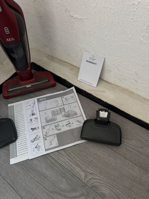 Вертикална Безжична Прахосмукачка AEG Ergorapido CX7 Animal 18V HD Литиева 2в1