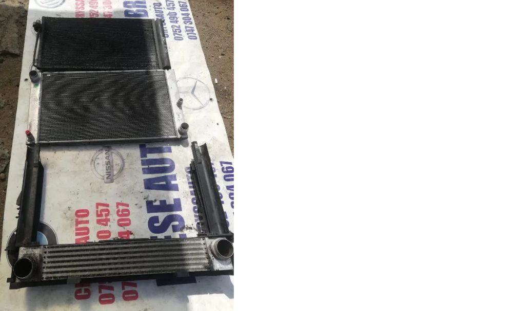 Radiator apa, clima, intercooler, BMW, Seria 5, E61,motor 2.0D,163 cp