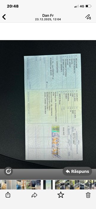 Dacia Logan 2017 gpl omologat