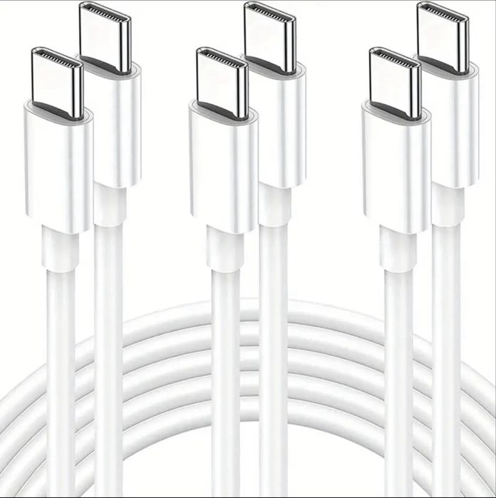 Кабели за бързо зареждане USB-C към USB-C 6A с максимална съвместимост