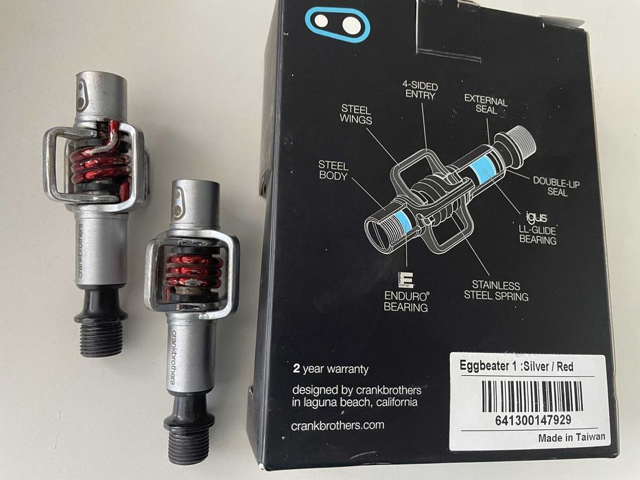 Pedale MTB/gravel/ciclocross Crankbrothers Egg Beater