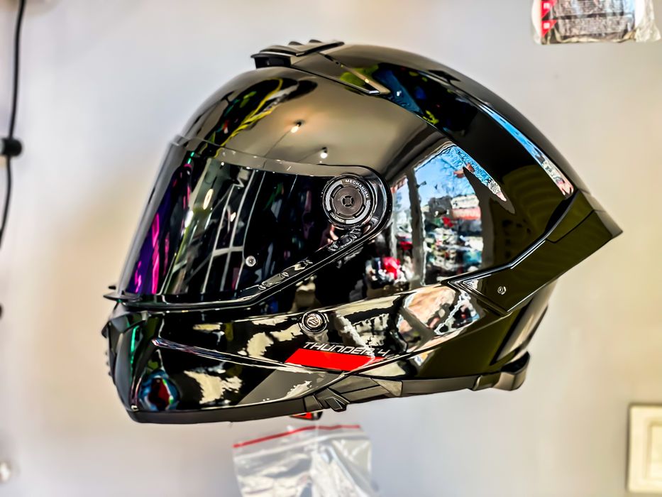 Casca Moto MT Thunder 4 Negru Lucios