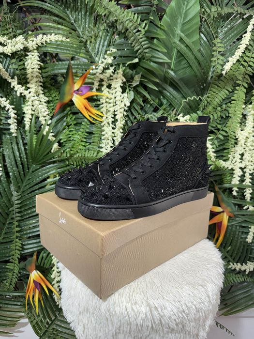 Christian Louboutin High Crystals Strass