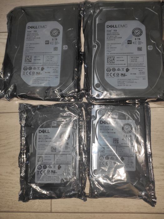 Dell 8тб сас для серверов
