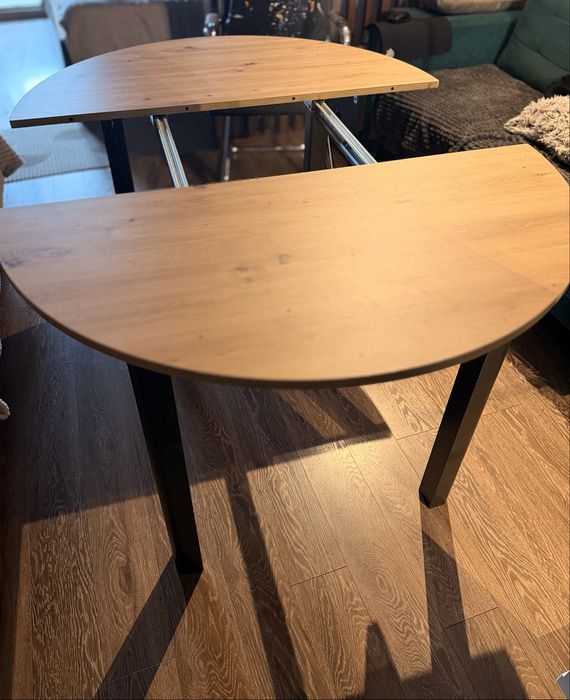 Masa rotunda extensibila 102 cm