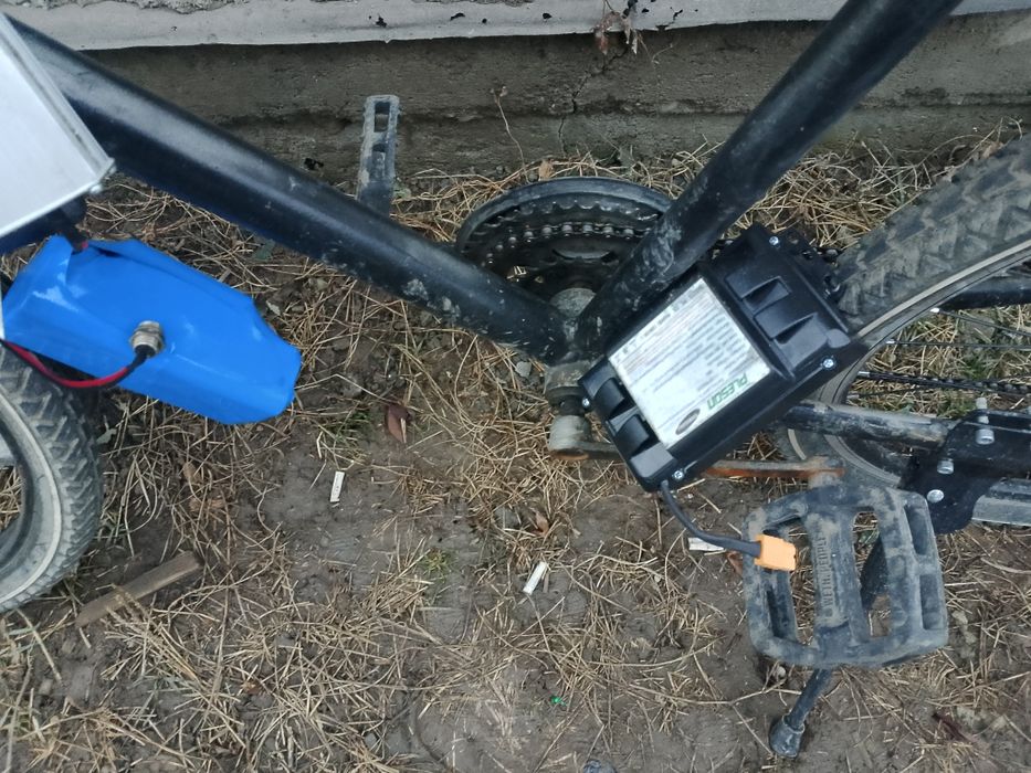 Велосипед на ходу