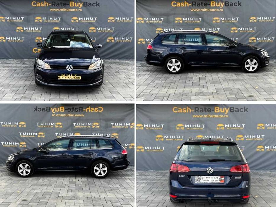 VW Golf VII | 1.6 Diesel [105 CP] | 2015| Rate fixe | Garantie