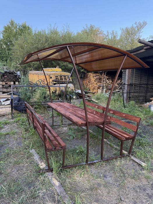 Беседки качели скамейки
